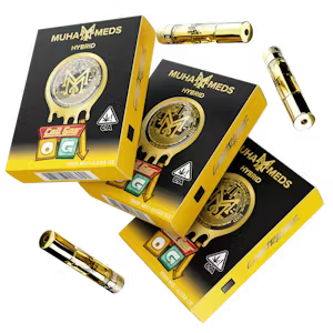 MUHA Meds | Cali Gas OG | 1g Distillate Cartridge | 97.15% THC