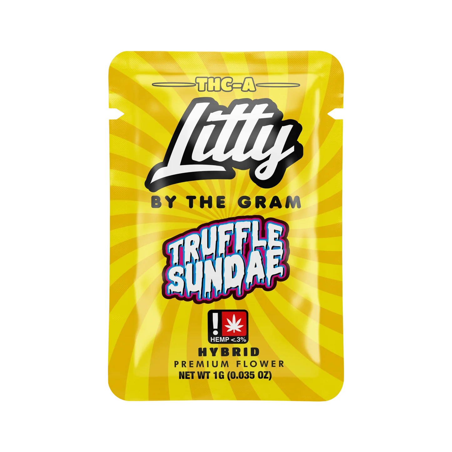 Litty by The Gram | Truffle Sundae | Top-Shelf Flower | 3.5g - 14g
