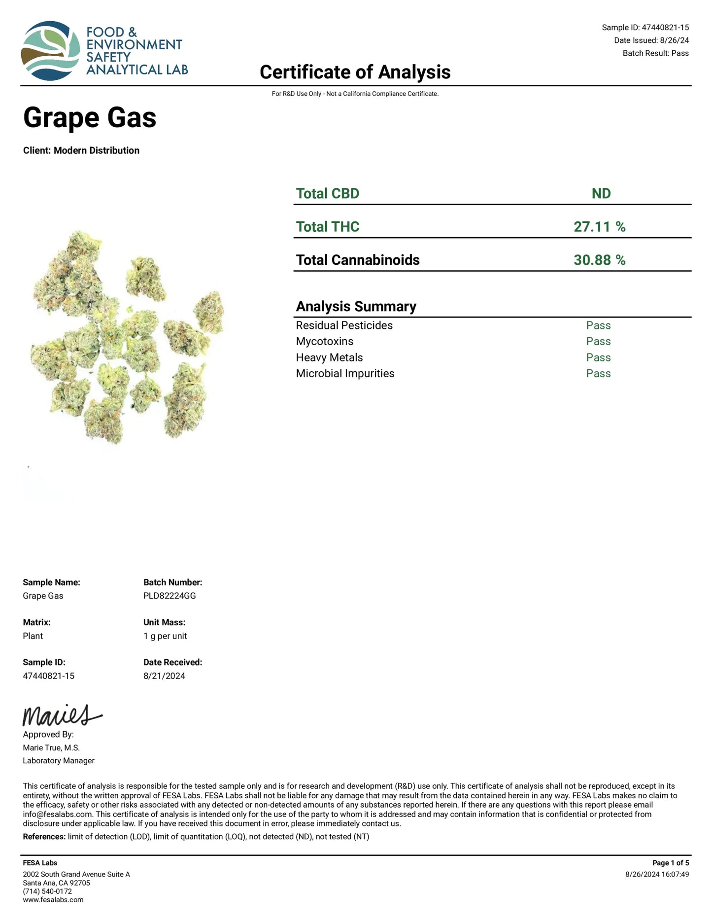 Grape Gas Exotic | THCa Flower | Indica | 3.5G Pre-Packaged