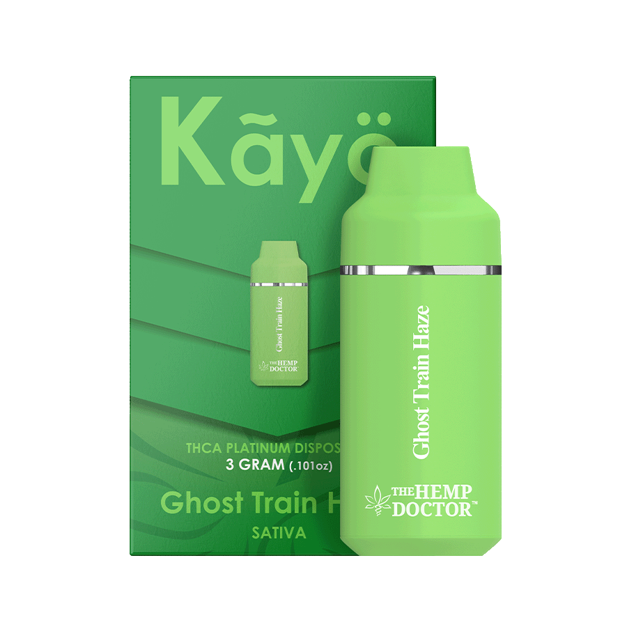 Kayo THCa Blend Disposable Vape | Ghost Train Haze | 3G