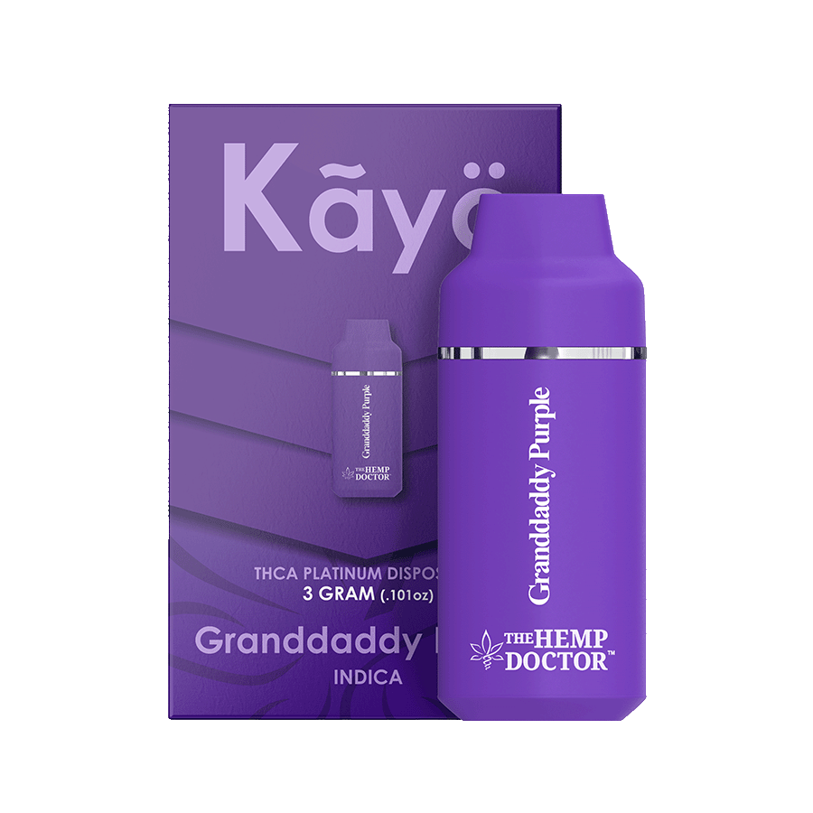 Kayo THCa Blend Disposable Vape | Granddaddy Purple | 3G