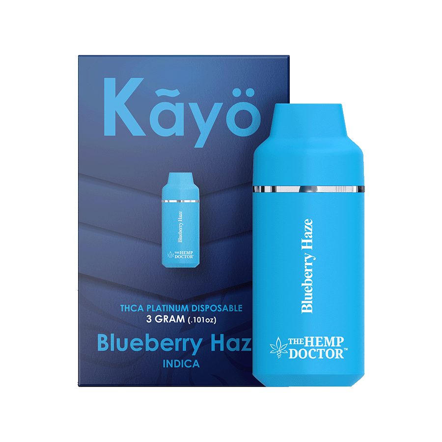 Kayo THCa Blend Disposable Vape | Blueberry Haze| 3G