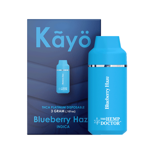 Kayo THCa Blend Disposable Vape | Blueberry Haze| 3G