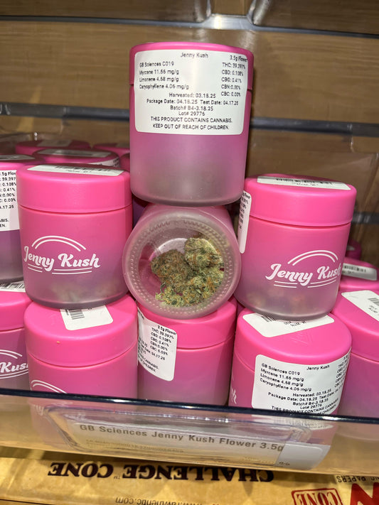 Ganjavores DC | Jenny Kush | Designer Flower | 3.5g - 14g