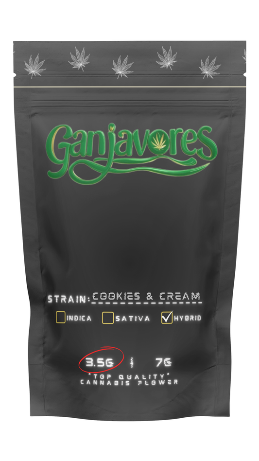 Ganjavores DC | Cookies & Cream | Top-Shelf Flower | 3.5g - 14g