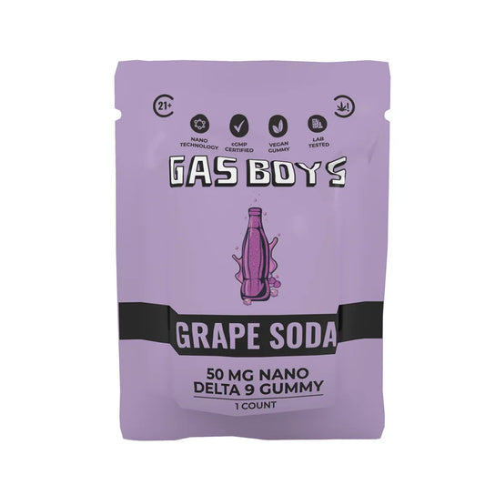 GRAPE SODA | DELTA 9 NANO GUMMY | 50MG SINGLE SERVE BAG