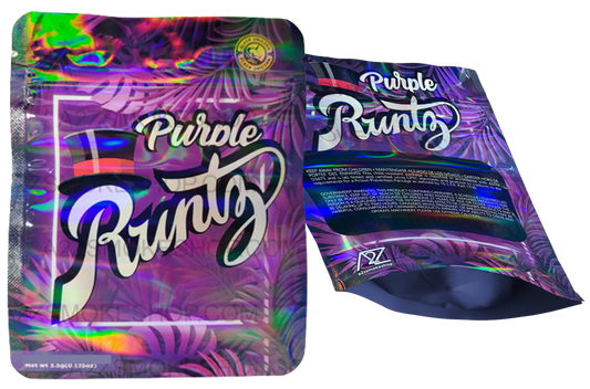 Ganjavores DC | Purple Runtz | Pre-Pack Premium Flower | 7g - 28g