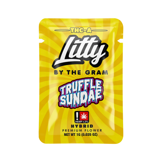 Litty by The Gram | Truffle Sundae | Top-Shelf Flower | 3.5g - 14g